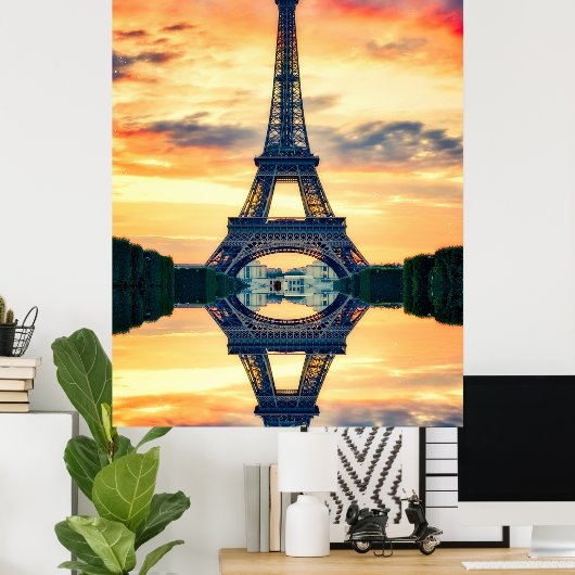 Eiffel Tower Poster (Heimbüro)