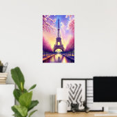 Eiffel Tower Poster (Heimbüro)