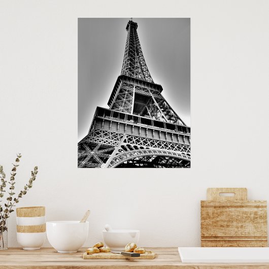 Eiffel Tower Poster (Küche)