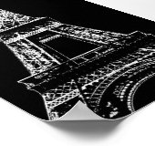 Eiffel Tower Poster (Ecke)