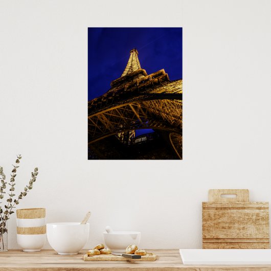 Eiffel Tower Poster (Küche)