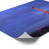 Eiffel Tower Poster (Ecke)
