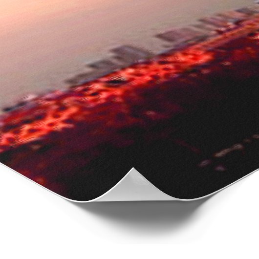 Eiffel Tower Poster (Ecke)