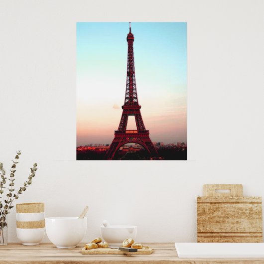 Eiffel Tower Poster (Küche)