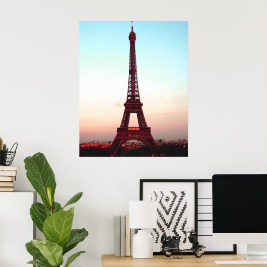 Eiffel Tower Poster (Heimbüro)