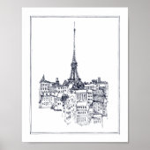 Eiffel Tower Poster (Vorne)