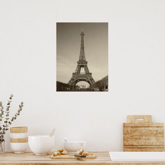 Eiffel Tower Poster (Küche)