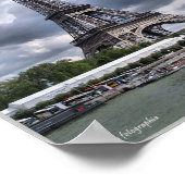 Eiffel Tower Poster (Ecke)