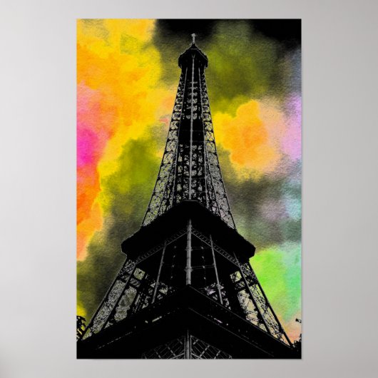 Eiffel Tower Poster (Vorne)