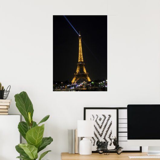 Eiffel Tower Poster (Heimbüro)
