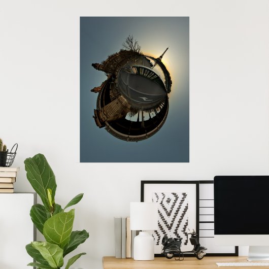 Eiffel Tower Poster (Heimbüro)