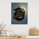 Eiffel Tower Poster (Küche)