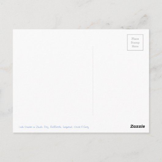 Eiffel Tower Postkarte (Rückseite)