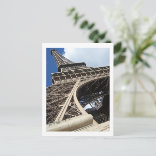 Eiffel Tower Postkarte (Stehend Vorderseite)
