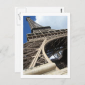 Eiffel Tower Postkarte (Vorne/Hinten)