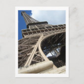 Eiffel Tower Postkarte (Vorderseite)