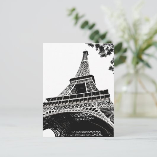 Eiffel Tower Postkarte (Stehend Vorderseite)