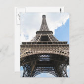 Eiffel Tower Postkarte (Vorne/Hinten)
