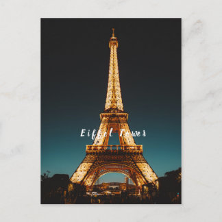 Eiffel Tower Postkarte