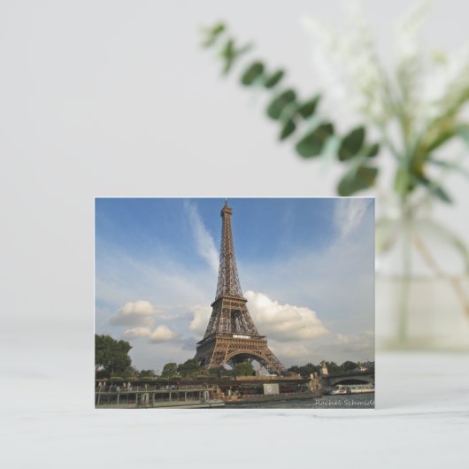 Eiffel Tower Postkarte (Stehend Vorderseite)