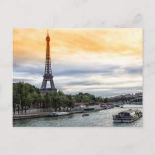 Eiffel Tower Postkarte