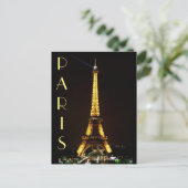 Eiffel Tower Postkarte (Stehend Vorderseite)
