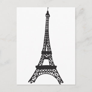 Eiffel Tower Postkarte
