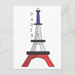 Eiffel Tower Postkarte
