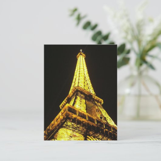Eiffel Tower Postkarte (Stehend Vorderseite)