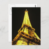 Eiffel Tower Postkarte (Vorne/Hinten)