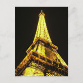 Eiffel Tower Postkarte (Vorderseite)