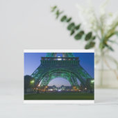 Eiffel Tower Postkarte (Stehend Vorderseite)
