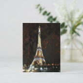 Eiffel Tower Postkarte (Stehend Vorderseite)