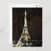 Eiffel Tower Postkarte (Vorne/Hinten)