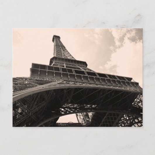 Eiffel Tower Postkarte (Vorderseite)