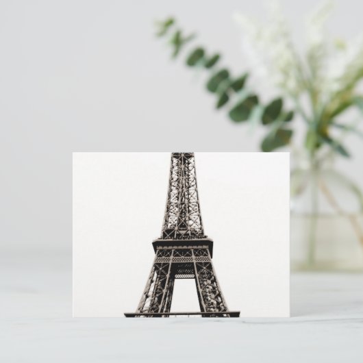 Eiffel Tower Postkarte (Stehend Vorderseite)