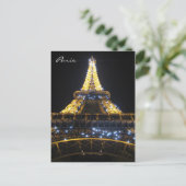 Eiffel Tower Postkarte (Stehend Vorderseite)