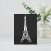 Eiffel Tower Postkarte (Stehend Vorderseite)