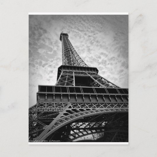 Eiffel Tower Postkarte (Vorderseite)