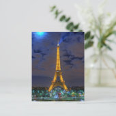 Eiffel Tower Postkarte (Stehend Vorderseite)