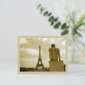 Eiffel Tower Postkarte (Stehend Vorderseite)