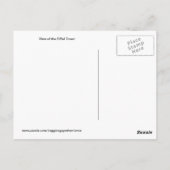 Eiffel Tower Postkarte (Rückseite)