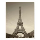 Eiffel Tower Print Fotodruck (Vorne)