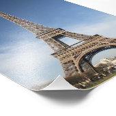 Eiffel Tower Print Fotodruck (Ecke)