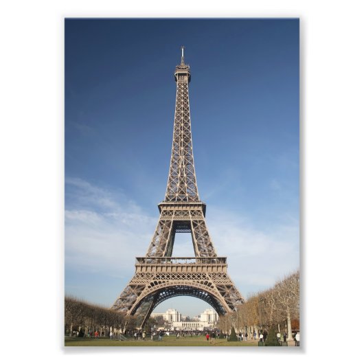 Eiffel Tower Print Fotodruck (Vorne)