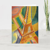 Eiffel Tower | Robert Delaunay Karte (Vorderseite)
