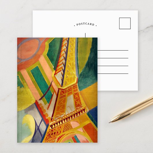 Eiffel Tower | Robert Delaunay Postkarte