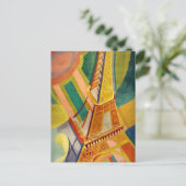 Eiffel Tower | Robert Delaunay Postkarte (Stehend Vorderseite)