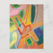 Eiffel Tower | Robert Delaunay Postkarte (Vorderseite)