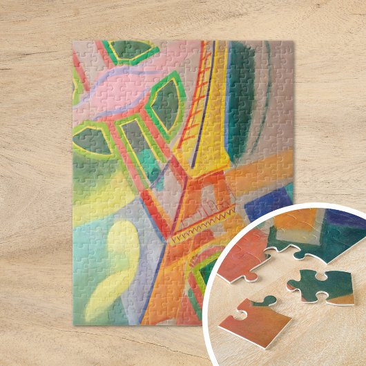 Eiffel Tower | Robert Delaunay Puzzle